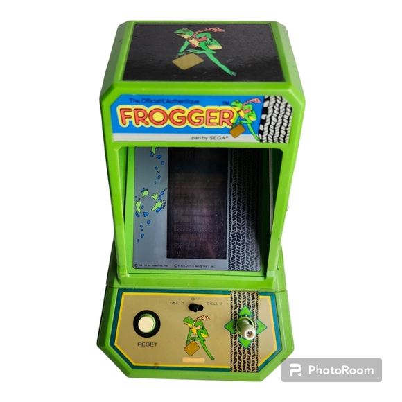 RARE Vintage SEGA COLECO 1981 Frogger Tabletop Mini Arcade Game  Tested - Picture 2 of 15